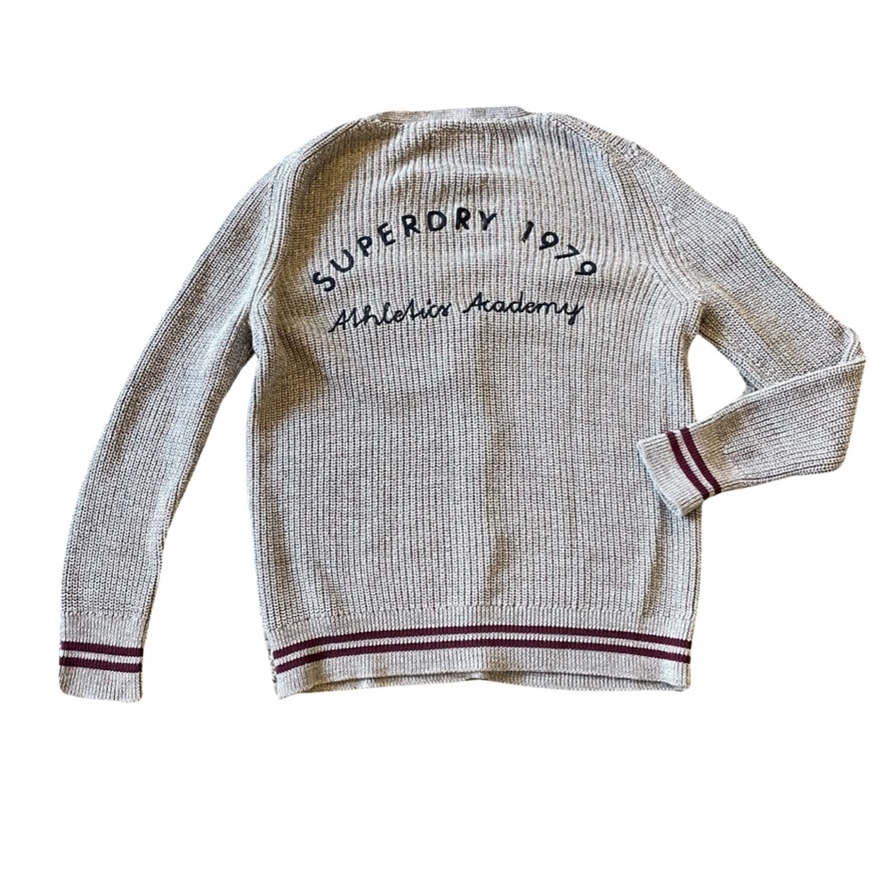 SuperDry University cardigan - Picture 2 of 6